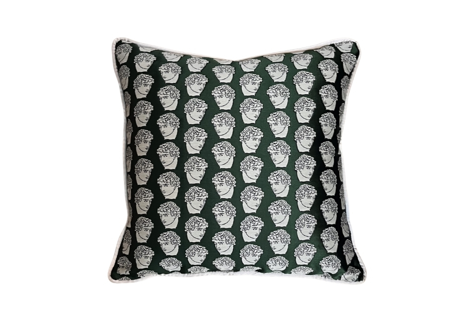 Emerald Adriatic Muse cushion